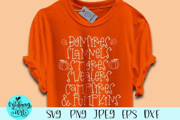 Bonfires Flannels S'mores Sweaters: A Must-Have for Fall Graphics