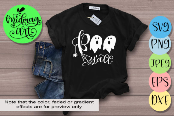 Boo Y all: A Spooky Addition to T-Shirt Designs and Graphics