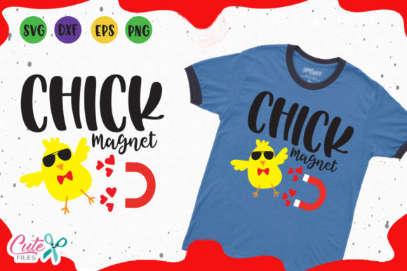 Chick Magnet for Crafter: A Versatile T-Shirt Graphics Asset