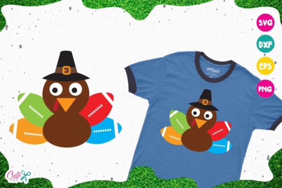 Football Turkey: A Versatile Cut File for Crafters