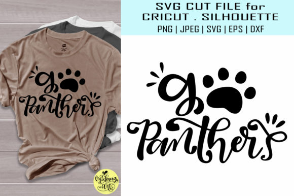 Go Panthers: A Dynamic Graphics Asset for T-Shirt Designs