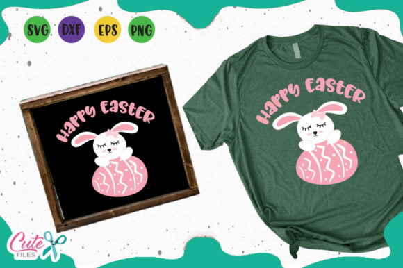 Happy Easter Bunny: A Charming Addition to T-Shirt Designs and Graphics