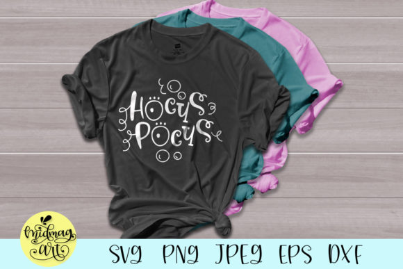 Hocus Pocus, Halloween: A Versatile T-Shirt Design and Graphics Asset