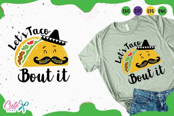Let's Taco Bout It: A Vibrant T-Shirt Design Graphics Review