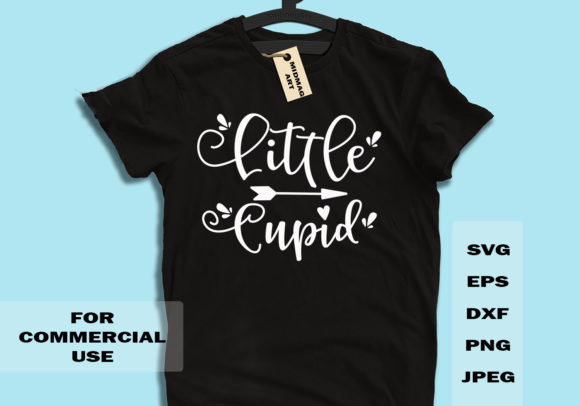 Little Cupid: A Charming Graphic for T-Shirt Designs and More
