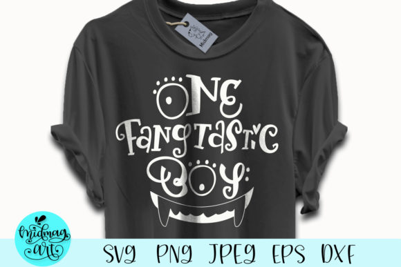 One Fangtastic Boy: A Spooky Addition to T-Shirt Designs