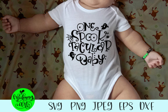 One Spooktacular Baby: A Charming Halloween Embroidery Design