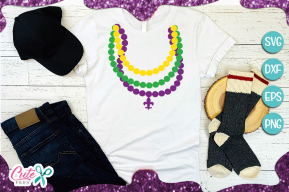 Review: Beaded Necklace and Template for Graphics & T-Shirt Designs