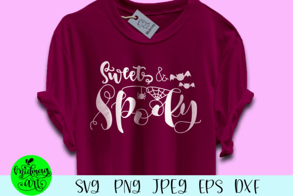 Sweet and Spooky: A Versatile Graphic for T-Shirt Designs