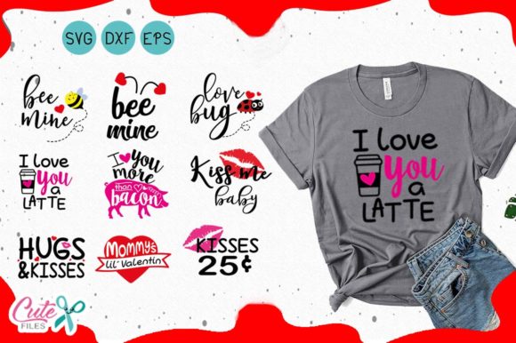 Valentine's Day Quote: A Charming T-Shirt Design for Local Brands