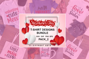 Valentine's Day T-shirt Bundle: Charming Graphics for Local Brands